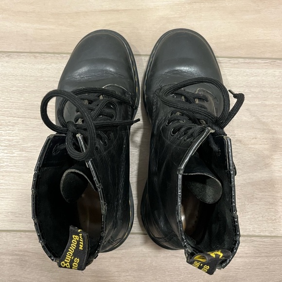 Doc Martens Dr. 90’s Vintage 1460 Boots Made in England UK 5 greasy US 7 - Picture 5 of 10